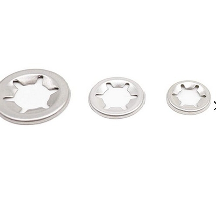Finition simple M12 Starlock Washer Fermeture à dents interne pour la pince à roulement en acier inoxydable 304 et en acier au carbone standard JIS M12