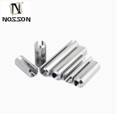 304 316 A2 A4 Pins de ressort en acier inoxydable Din 1481 Finition au nitrure d'oxyde de vapeur pour applications lourdes