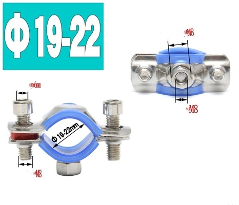 Système de mesure INCH M5 M6 M8 M10 Pince à écrous en caoutchouc en acier inoxydable