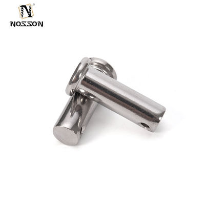 Prix abordables épingles à clevis tête plate 304 en acier inoxydable épingles à charnière avec norme DIN1444