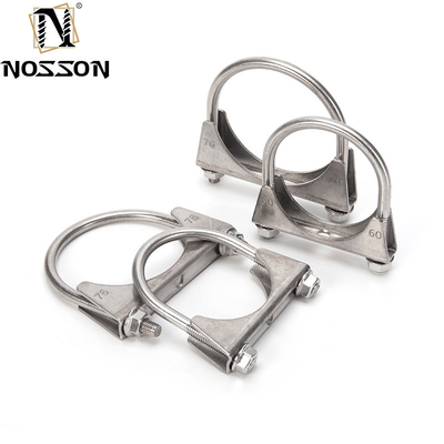 Système de mesure métrique SS 304 316 430 tuyau d'échappement de bouchon U pour boucle de type U