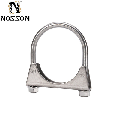 Système de mesure métrique SS 304 316 430 tuyau d'échappement de bouchon U pour boucle de type U