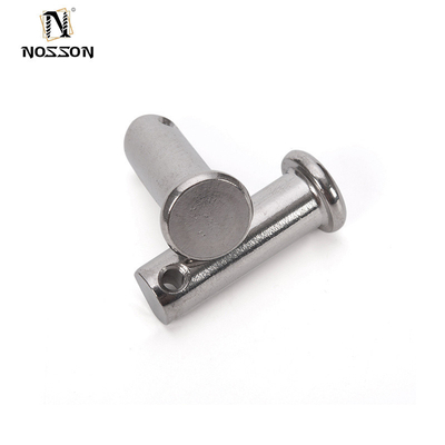 Pins de Clevis Standard DIN1444 SUS304 en acier inoxydable à tête plate Pinceau à dowel fixation Pinceau M3 M4 M5 M6 M8 M10 Pinceau avec trous