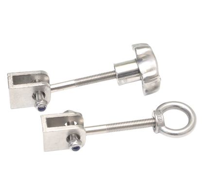 Écrou à manche métrique galvanisé à prune Écrou à main Boulon Torx Tête Écrou à pouce avec manche M4 M5 M6 M8 M10 M12