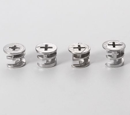 Assemblage de meubles lisse alliage de zinc 10 connecteurs prise mini cabinet fixe connecteur Cam Lock pour un assemblage rapide et facile