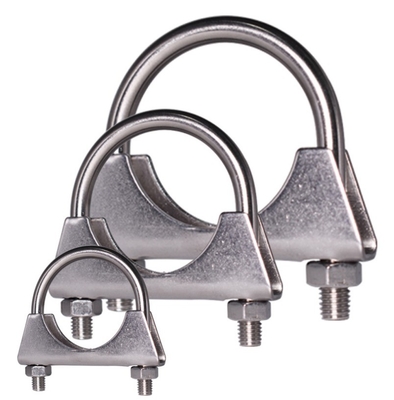 Clampes à boulons en U pour tuyaux d'échappement en acier de performance standard GB pour applications industrielles ANSI/ASME