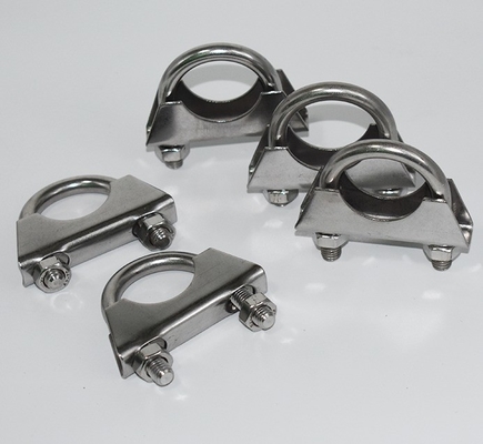 Clampes à boulons en U pour tuyaux d'échappement en acier de performance standard GB pour applications industrielles ANSI/ASME