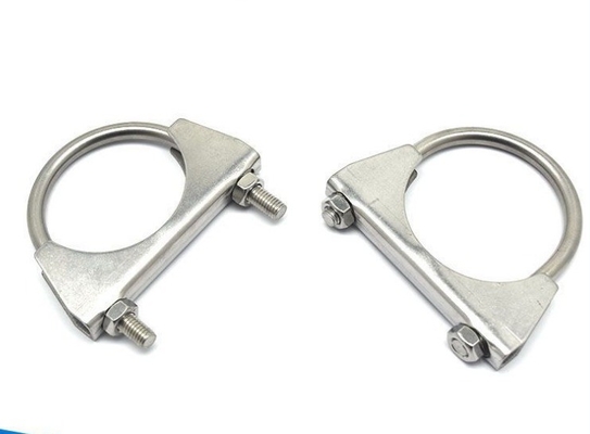 Clampes à boulons en U pour tuyaux d'échappement en acier de performance standard GB pour applications industrielles ANSI/ASME