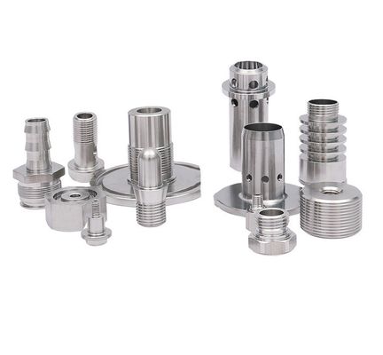 Pipe Lines Connecter en acier inoxydable en aluminium Parties d'usinage CNC personnalisées pour le busage Égale au service OEM et aux pièces personnalisées