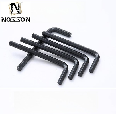 200N-m Capacité maximale de couple acier oxyde noir hex Allen clé hex clé DIN911 2mm-36mm pour les ensembles d'outils à main populaires