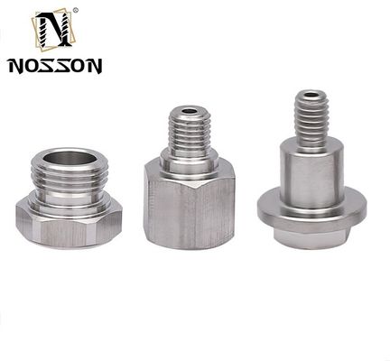 Axe d'acier inoxydable de tournage CNC de précision professionnelle personnalisée pour l'acier et l'aluminium à carbone égal