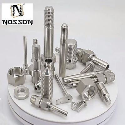 Parties tournantes d'usinage CNC en acier inoxydable d'aluminium titane de précision avec connexion de pressage et support OBM