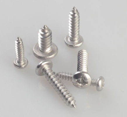 17*10*2.3 Ensemble de combinaison de écrous 380 pièces en acier inoxydable 304 din7981 tête de plateau croisée / tête ronde auto-tapping m3m4m5 Kit d'assortiment