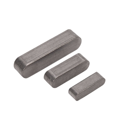 DIN6885 acier inoxydable 304 316 clé parallèle plate type A pour les applications lourdes