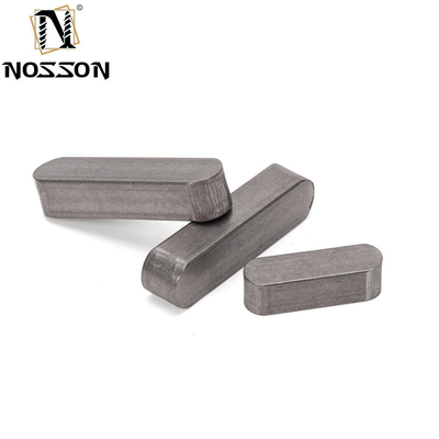 DIN6885 acier inoxydable 304 316 clé parallèle plate type A pour les applications lourdes