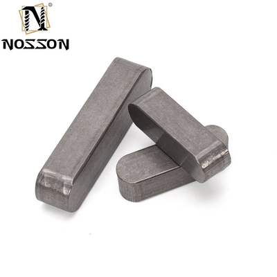 DIN6885 acier inoxydable 304 316 clé parallèle plate type A pour les applications lourdes