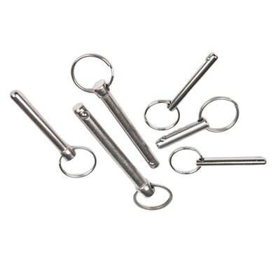 Pin à bille à libération rapide en acier inoxydable avec conception de broche à ressort durable et matériau en acier au carbone résistant à la corrosion