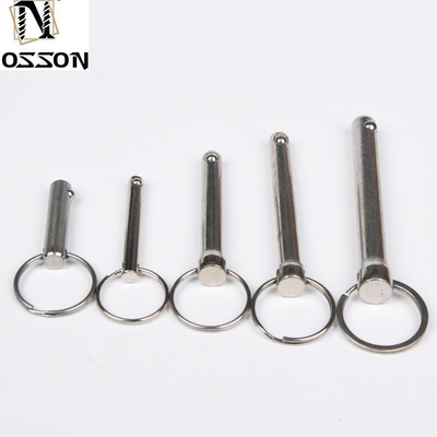 Pin à bille à libération rapide en acier inoxydable avec conception de broche à ressort durable et matériau en acier au carbone résistant à la corrosion