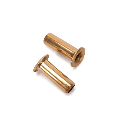 Les exigences de personnalisation ne dépassent pas les rivets en aluminium en laiton de finition brillante standard ISO