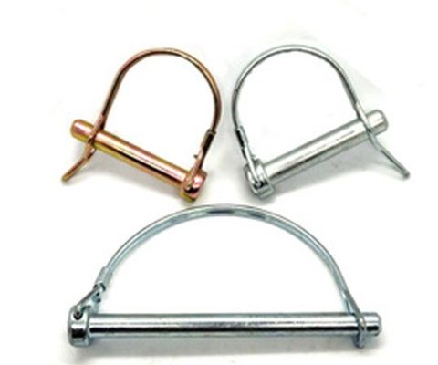 Épingle à ressort pour la libération et le verrouillage rapides des pièces de machines de construction en acier au carbone