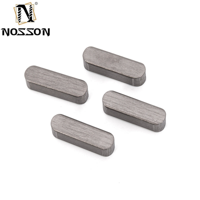 Résistance en acier à double extrémité ronde clé parallèle DIN 6885 résistant à la corrosion pour m3 m4 m5 m6 m8 m10 m12 1/4 3/8 5/16 Arbre