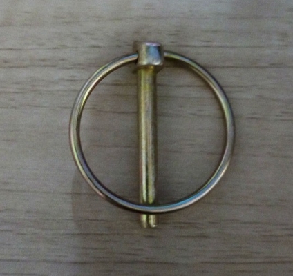 Acier inoxydable 201/304/316 Résistant à la corrosion Ronde carrée à libération rapide fil de verrouillage épingle Lynch épingle avec finition en zinc