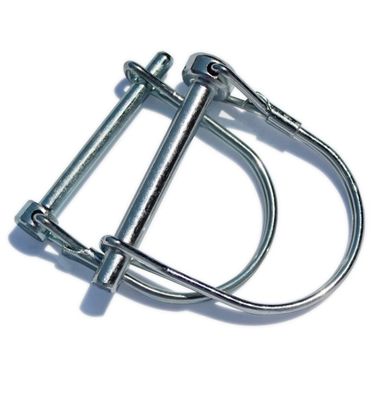 Finition d'oxyde de vapeur nitrure d'acier inoxydable Double fil de verrouillage de la broche de verrouillage de la broche de verrouillage de la broche de verrouillage de la broche de verrouillage de la broche de verrouillage de la broche de verrouillage M6 M8 M10