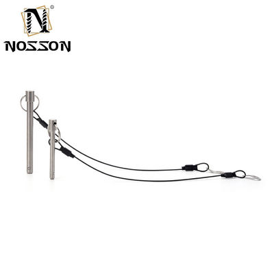 Pinceau de dégagement de boules cylindriques en acier inoxydable argenté Le meilleur fixateur rapide pour les besoins industriels