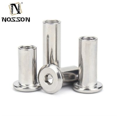 Zinc Finition du fil interne Noix à manche pour applications lourdes Grade 8.8 A2-50 A2-70 A4-70 Taille du fil m5 m6 m8 m10 m12