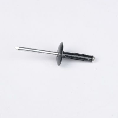 L'industrie de l'aluminium DIN Standard Bright Finish Open End Dome Head Blind Rivet avec conception et revêtement OEM