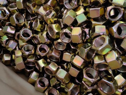 Noix de verrouillage en acier inoxydable DIN980 tout métal Hexagon Cone pour vélo