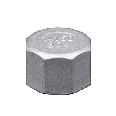 Support personnalisé en acier inoxydable 304 316 coulée mâle et femelle tuyau fileté adapté pour la connexion de plomberie tétine