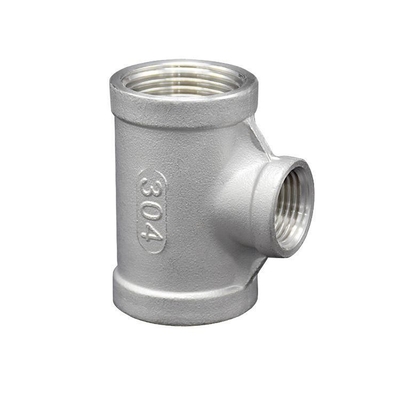 Support personnalisé en acier inoxydable 304 316 coulée mâle et femelle tuyau fileté adapté pour la connexion de plomberie tétine