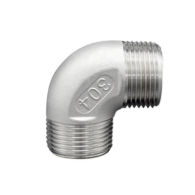 Support personnalisé en acier inoxydable 304 316 coulée mâle et femelle tuyau fileté adapté pour la connexion de plomberie tétine