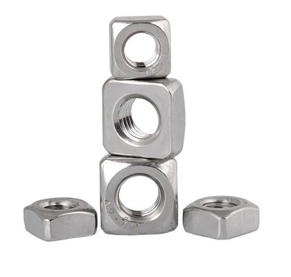 Finition d'oxyde noir en acier inoxydable M3 M5 M6 M12 Noix Boulons latéraux petits et écrous 316 Tête anti-enfoncée écrous carrés ANSI Standard