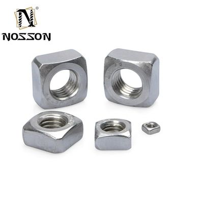 Finition d'oxyde noir en acier inoxydable M3 M5 M6 M12 Noix Boulons latéraux petits et écrous 316 Tête anti-enfoncée écrous carrés ANSI Standard