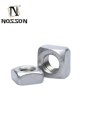 M3 M4 M5 M6 M8 M10 M12 304/316 Noix carrée en acier inoxydable pour l'industrie lourde des produits alimentaires et des boissons