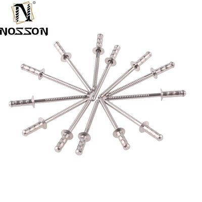 DIN Standard en aluminium en acier inoxydable à prise multiple de type verrouillage ouvert à bout fermé Rivet blindé pour produits blancs