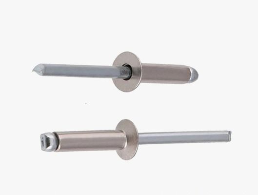 DIN Standard ST2.4 ST3.2 ST4 ST4.8 ST6.4 Fracture du mandrin Rivets aveugles en acier inoxydable SS304 Aluminium JIS Standard