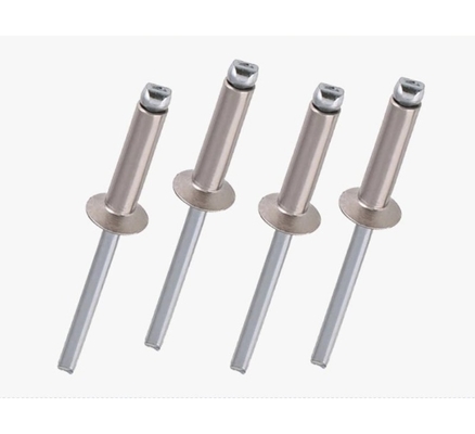ANSI Standard en acier inoxydable double contre-enfoncée tête filetée rivets à extrémité ouverte aveugle pour l'imperméabilisation dans M2.5-M6.3 fil