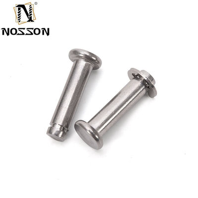 DIN1444 épingles à clevis standard non-fil rond épingle de verrouillage de sécurité à tête plate avec trou de pinceau R en acier inoxydable sur mesure