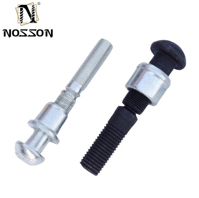 Finition lumineuse C50L Dome Head Ring Grooved Lock Bolt avec collier de noix Haute résistance à la traction en acier inoxydable non revêtu