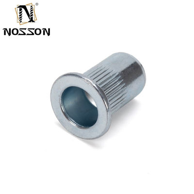 Métrique DIN Remache Tuerca Rivnut M3 M4 M5 M6 M8 M10 M12 304 en acier inoxydable à tête plate à filetage et filetage
