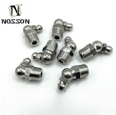 L'acier inoxydable SS304 Grease Nipple Fitting pour les lignes de tuyauterie Connect personnalisation de coulée avancée