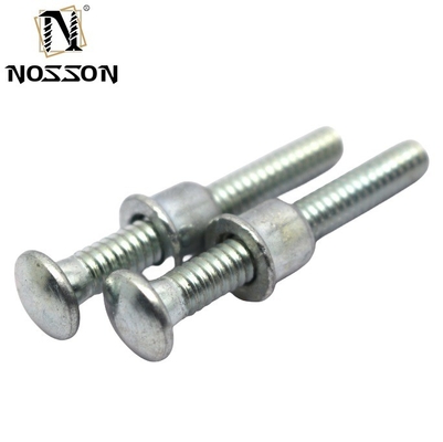 Finition brillante non revêtue 4.8 mm Maxlok Fermeture à glissière La solution de fixation ultime pour les joints durables dans la fabrication d'acier