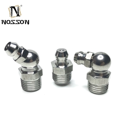 L'acier inoxydable SS304 Grease Nipple Fitting pour les lignes de tuyauterie Connect personnalisation de coulée avancée