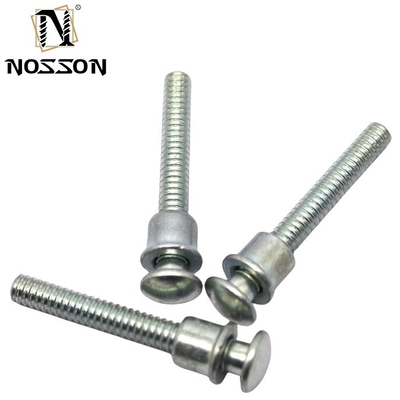 Finition brillante non revêtue 4.8 mm Maxlok Fermeture à glissière La solution de fixation ultime pour les joints durables dans la fabrication d'acier