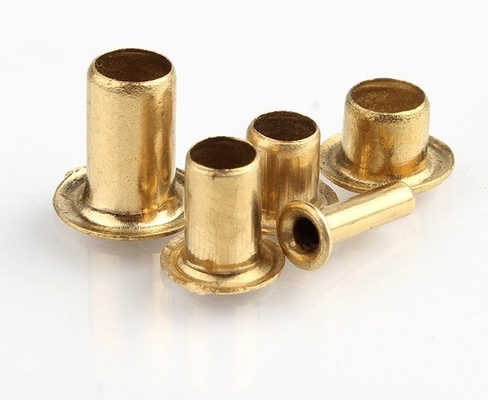 Rivet en cuivre à tête ronde en laiton standard ISO pour une construction robuste et une conception personnalisée