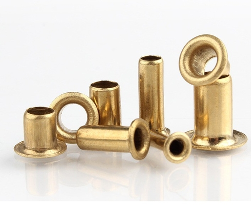Rivet en cuivre à tête ronde en laiton standard ISO pour une construction robuste et une conception personnalisée