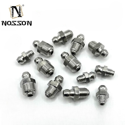 Réduction de la tête hexagonale connexion féminine 90 degrés lubrifiant hydraulique adapté pour la lubrification à la graisse
